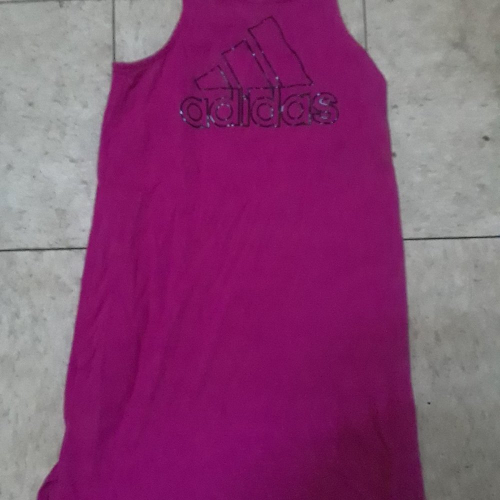 ADDIDAS PURPLE TANK TOP